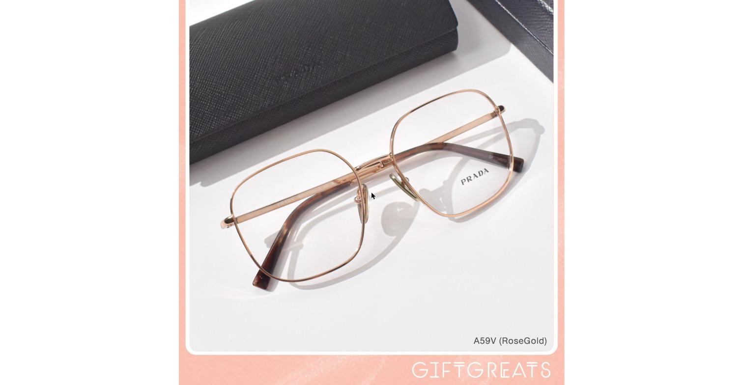 PRADA PR A59V (Rose Gold) - Image 2