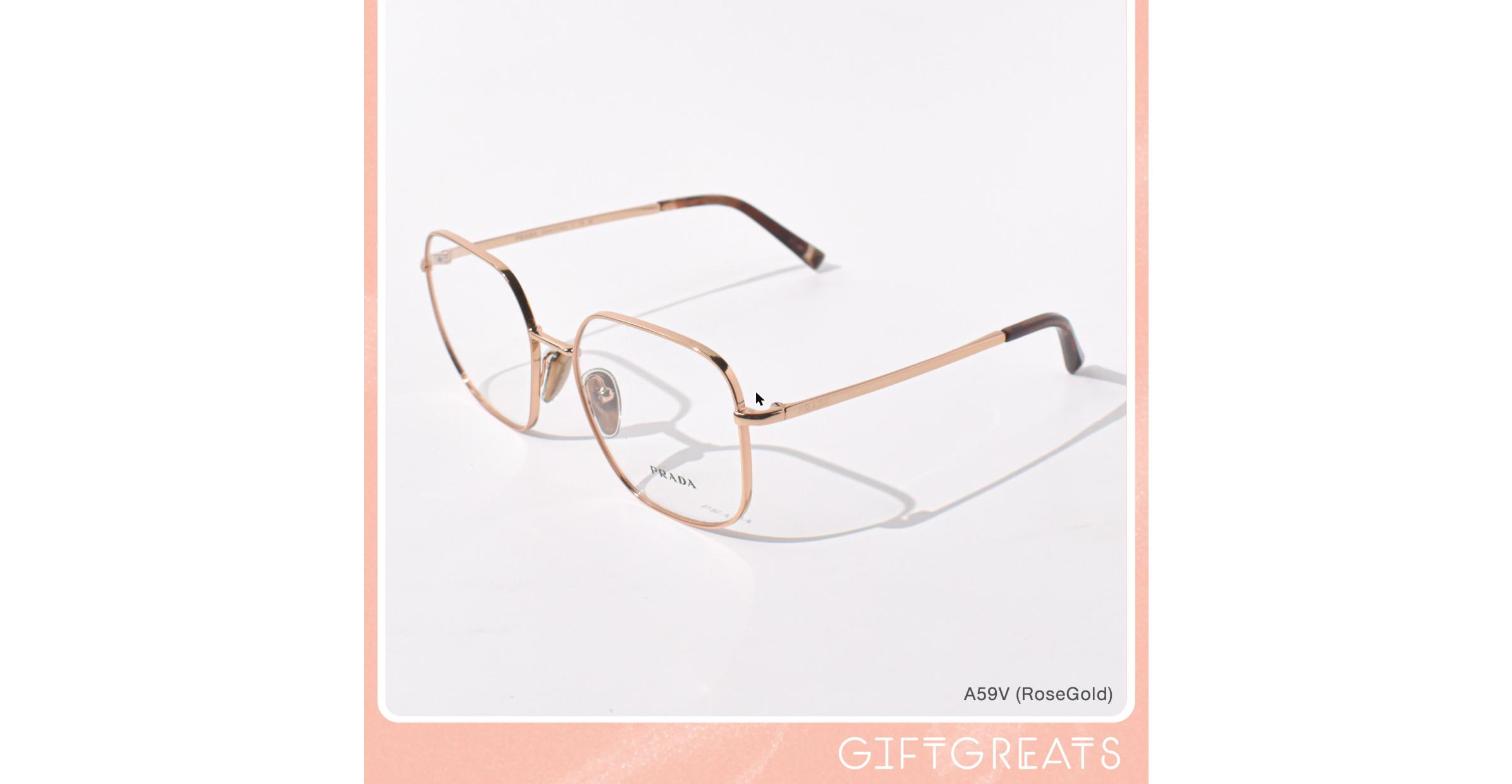 PRADA PR A59V (Rose Gold) - Image 4
