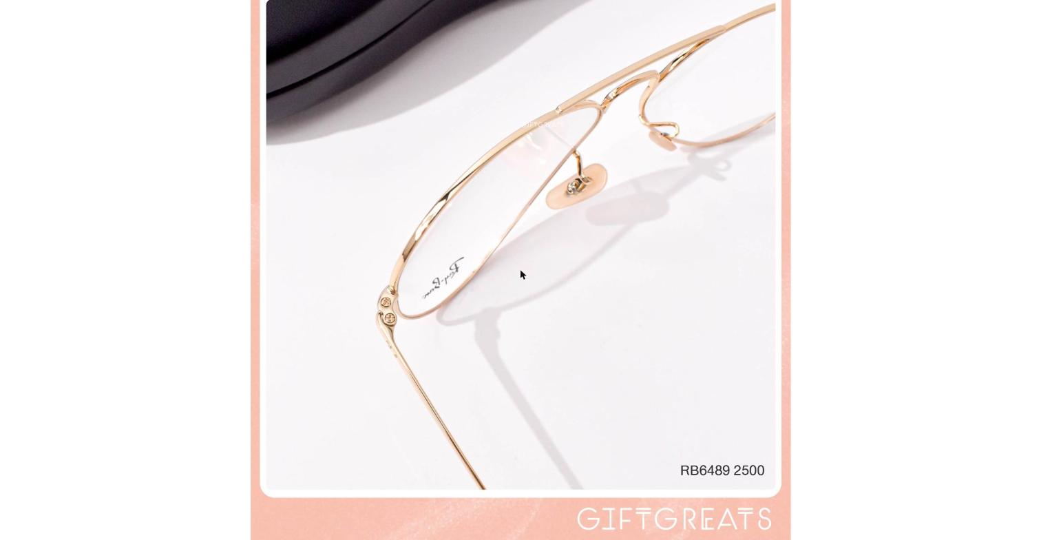 RAYBAN RB6489 (Aviator Optics) - Image 4