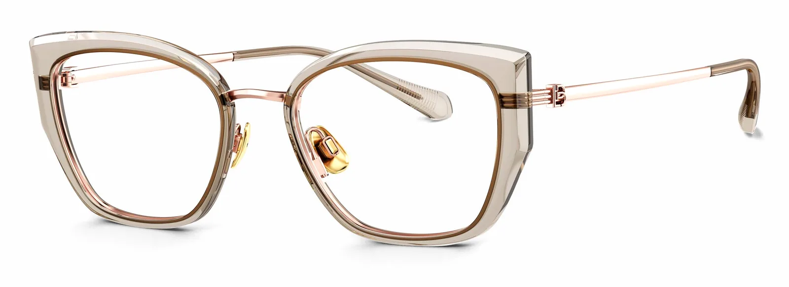 แว่นสายตา BOLON BA6055 Marrakech สี B60 มุมเฉียง 45 องศา
