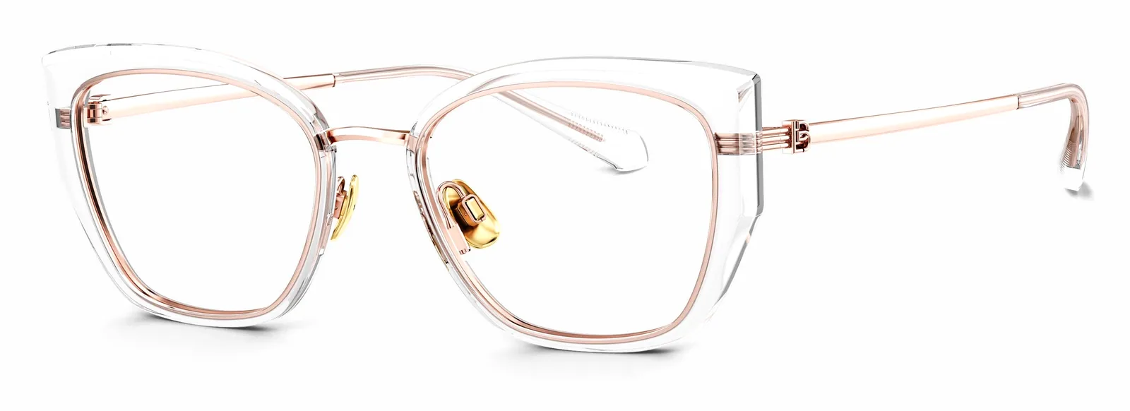 แว่นสายตา BOLON BA6055 Marrakech สี B93 มุมเฉียง 45 องศา