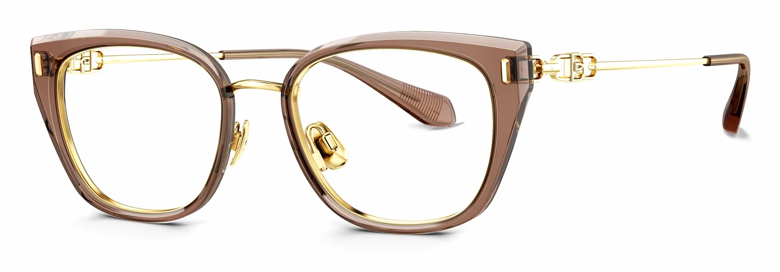 แว่นสายตา BOLON BA6060 Salem สี B21 มุมเฉียง 45 องศา