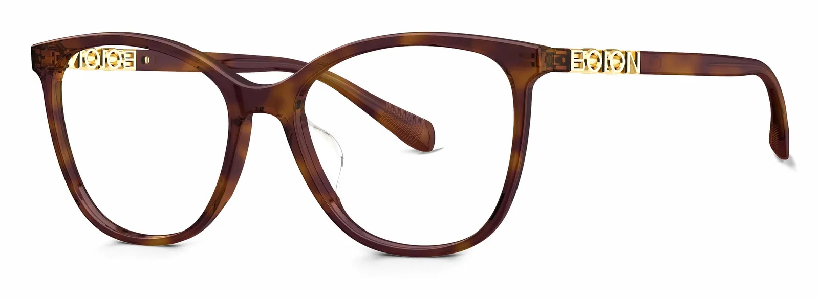แว่นสายตา BOLON BJ3210 Bordeaux สี B20 มุมเฉียง 45 องศา