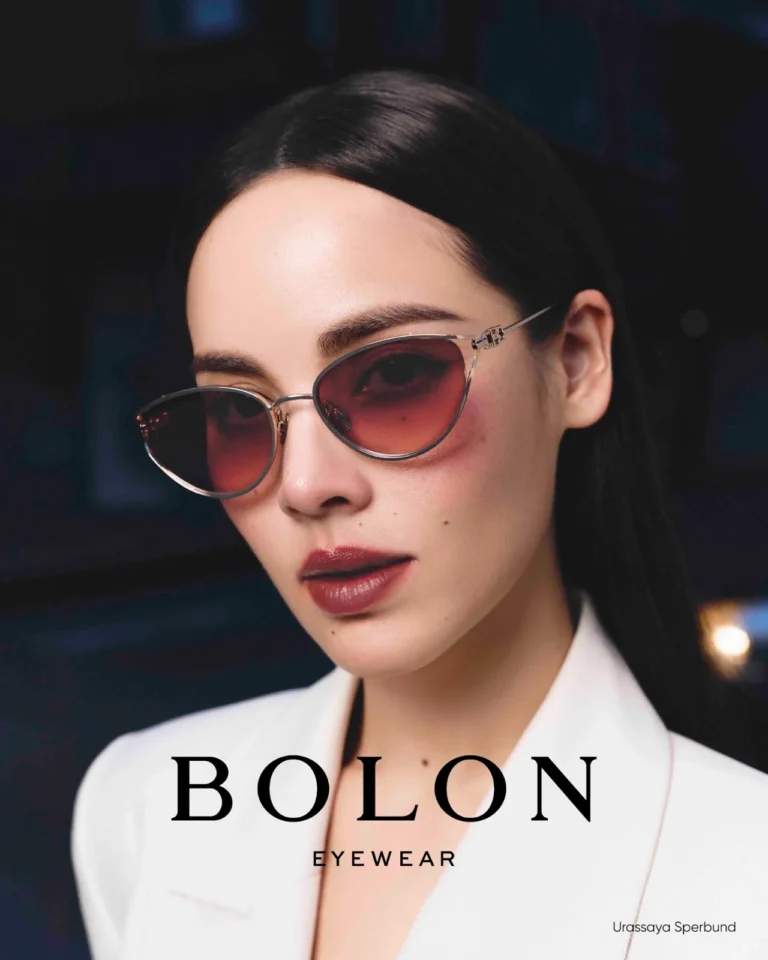 ญาญ่า อุรัสยา สวมแว่นกันแดด BOLON BX7010 สี A63 จากคอลเลกชัน Fall/Winter 2026