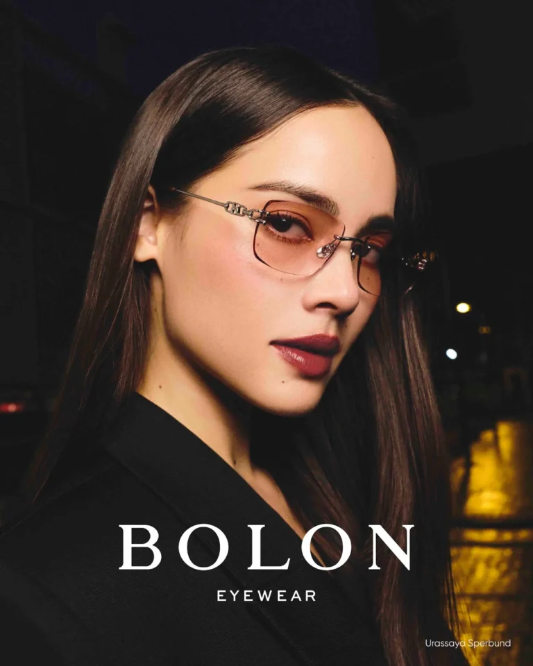 ญาญ่า อุรัสยา สวมแว่นกันแดด BOLON BX7012 สี A93 จากคอลเลกชัน Fall/Winter 2026