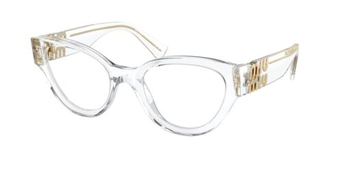 กรอบแว่นสายตา MIU MIU MU01VV สีโปร่งใส (2AZ1O1) ที่ร้านแว่น GIFTGREATS