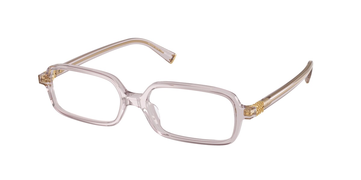 กรอบแว่นสายตา MIU MIU MU01YVF สีสีม่วงโปร่งใส (12W1O1) ที่ร้านแว่น GIFTGREATS