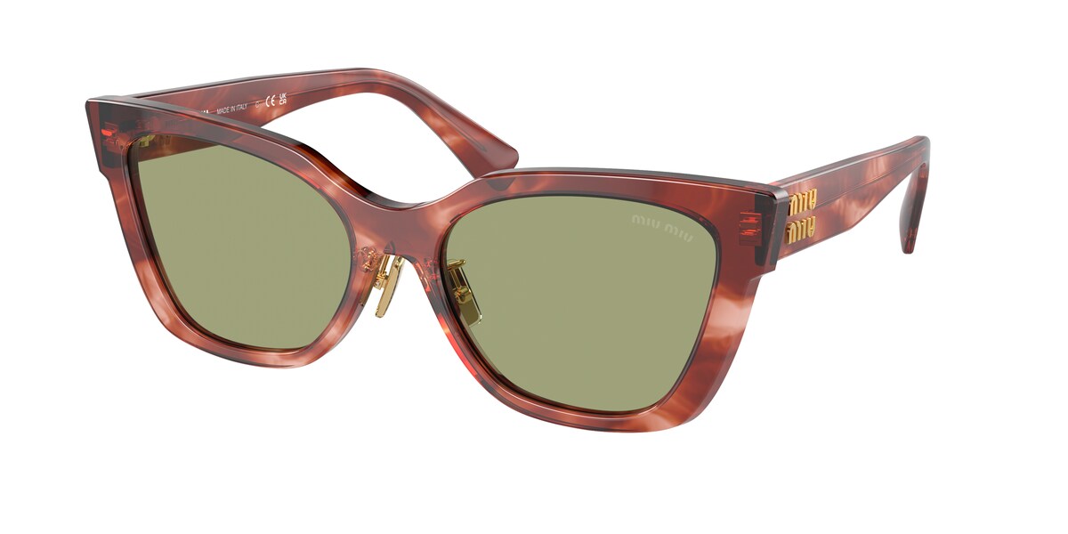 กรอบแว่นสายตา MIU MIU MU02ZS สีแดง (12Q60D) ที่ร้านแว่น GIFTGREATS