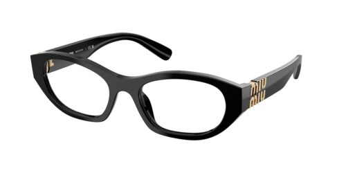 กรอบแว่นสายตา MIU MIU MU03WVF สีดำ (16K1O1) ที่ร้านแว่น GIFTGREATS