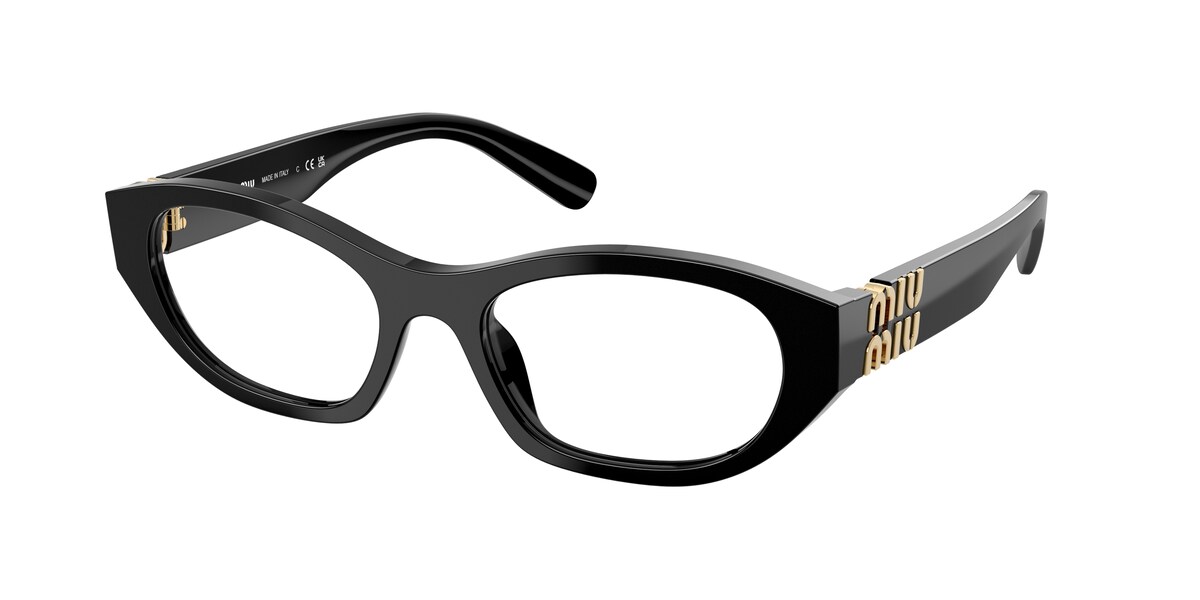 กรอบแว่นสายตา MIU MIU MU03WVF สีดำ (16K1O1) ที่ร้านแว่น GIFTGREATS