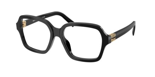 กรอบแว่นสายตา MIU MIU MU03YVF สีดำ (16K1O1) ที่ร้านแว่น GIFTGREATS