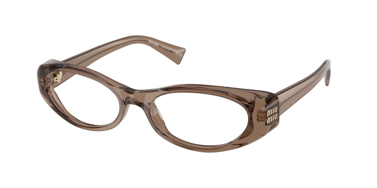 กรอบแว่นสายตา MIU MIU MU03ZVF สีน้ำตาลโปร่งใส (26M1O1) ที่ร้านแว่น GIFTGREATS