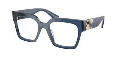 กรอบแว่นสายตา MIU MIU MU04UV สีน้ำเงิน (08Q1O1) ที่ร้านแว่น GIFTGREATS