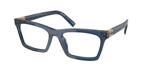 กรอบแว่นสายตา MIU MIU MU04WVF สีน้ำเงิน (08Q101) ที่ร้านแว่น GIFTGREATS