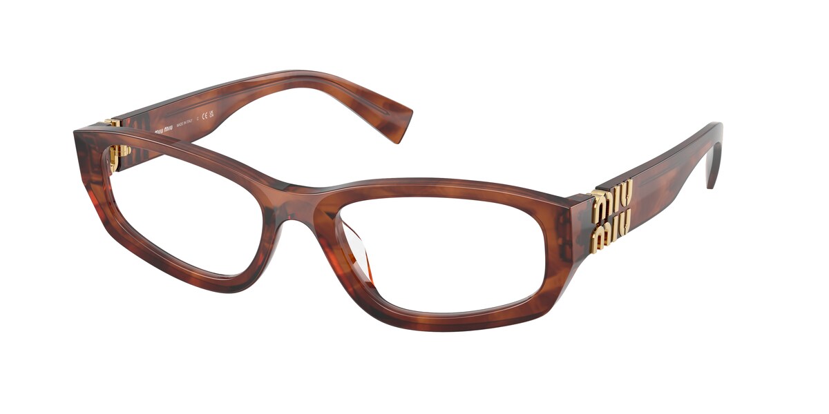 กรอบแว่นสายตา MIU MIU MU04YV สีน้ำตาล (26E1O1) ที่ร้านแว่น GIFTGREATS