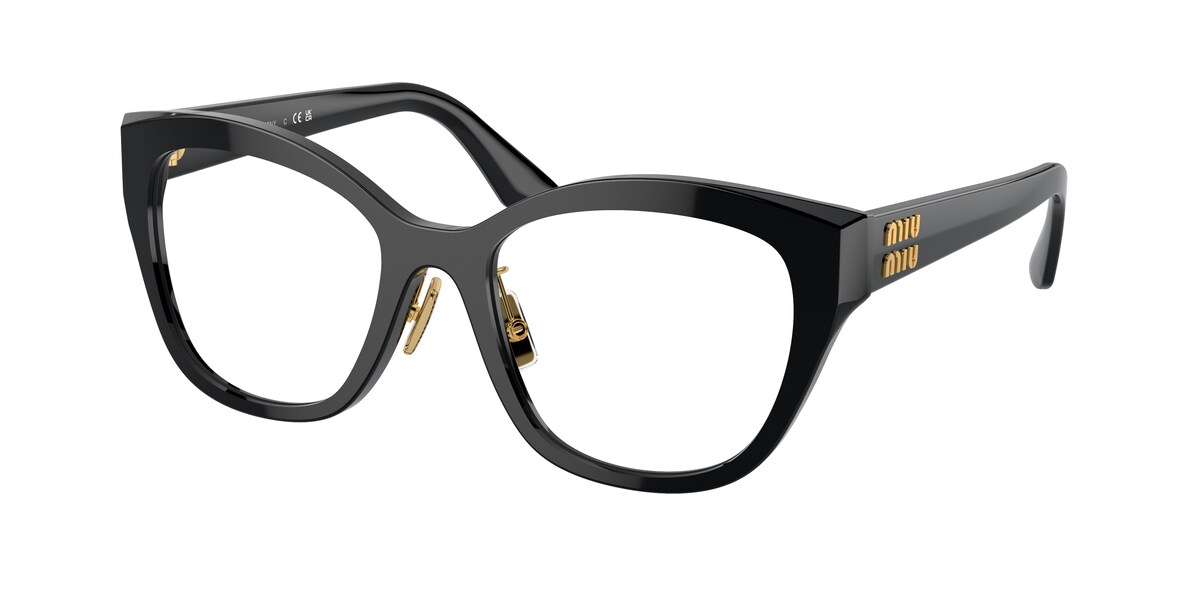กรอบแว่นสายตา MIU MIU MU05XVF สีดำ (1AB1O1) ที่ร้านแว่น GIFTGREATS