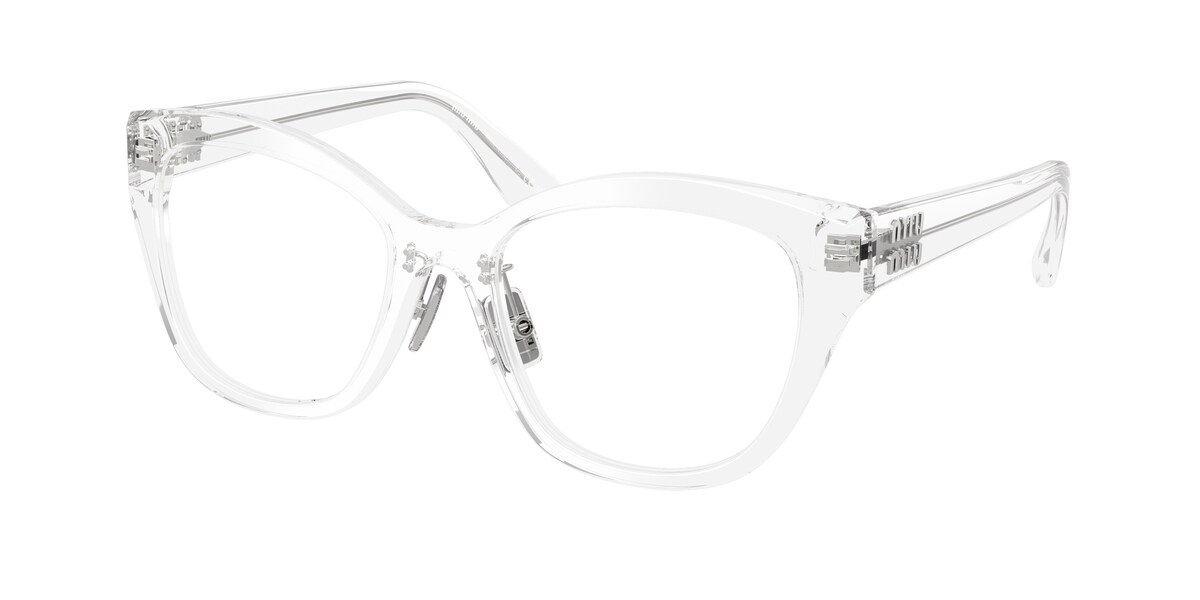 กรอบแว่นสายตา MIU MIU MU05XVF สีโปร่งใส (15Z1O1) ที่ร้านแว่น GIFTGREATS