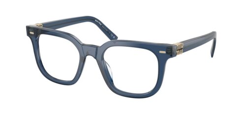 กรอบแว่นสายตา MIU MIU MU06XV สีน้ำเงิน (08Q1O1) ที่ร้านแว่น GIFTGREATS