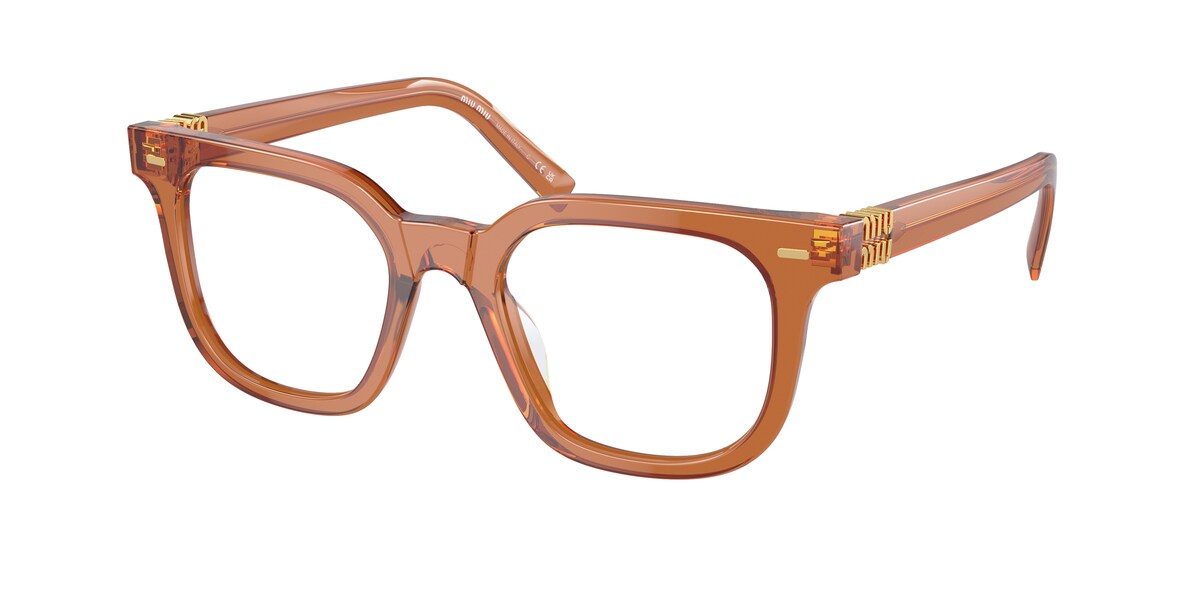 กรอบแว่นสายตา MIU MIU MU06XVF สีเบจ (15T1O1) ที่ร้านแว่น GIFTGREATS