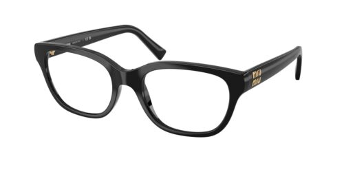 กรอบแว่นสายตา MIU MIU MU07ZVF สีดำ (1AB1O1) ที่ร้านแว่น GIFTGREATS