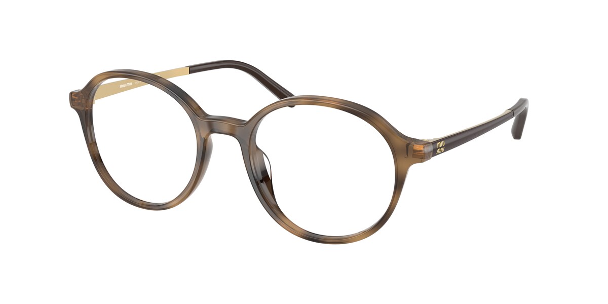 กรอบแว่นสายตา MIU MIU MU10ZVU สีลายเต่า (27Q1O1) ที่ร้านแว่น GIFTGREATS