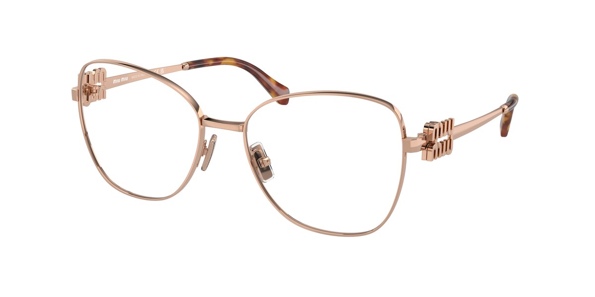 กรอบแว่นสายตา MIU MIU MU50XV สีทอง (ZVF1O1) ที่ร้านแว่น GIFTGREATS