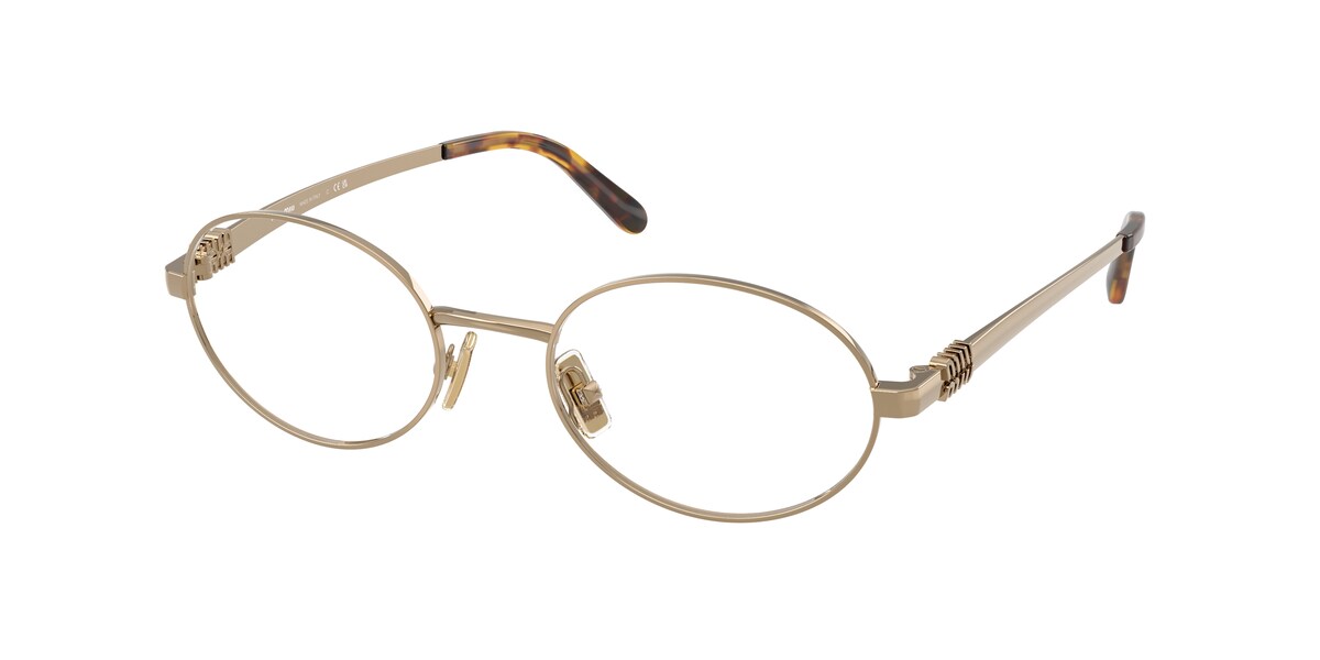 กรอบแว่นสายตา MIU MIU MU50ZV สีทองเก่า (7OE1O1) ที่ร้านแว่น GIFTGREATS