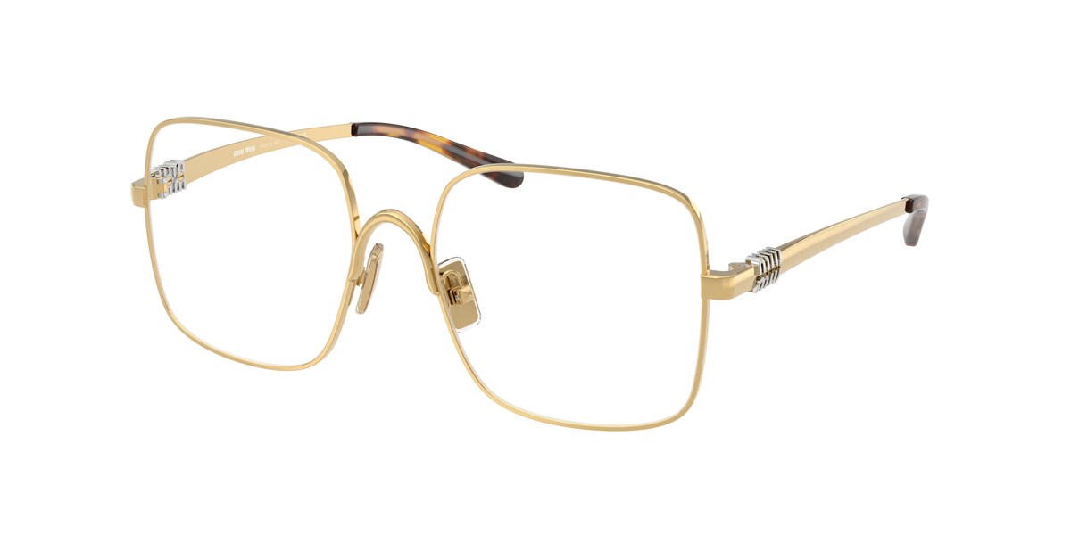 กรอบแว่นสายตา MIU MIU MU51YV สีทอง (5AK1O1) ที่ร้านแว่น GIFTGREATS