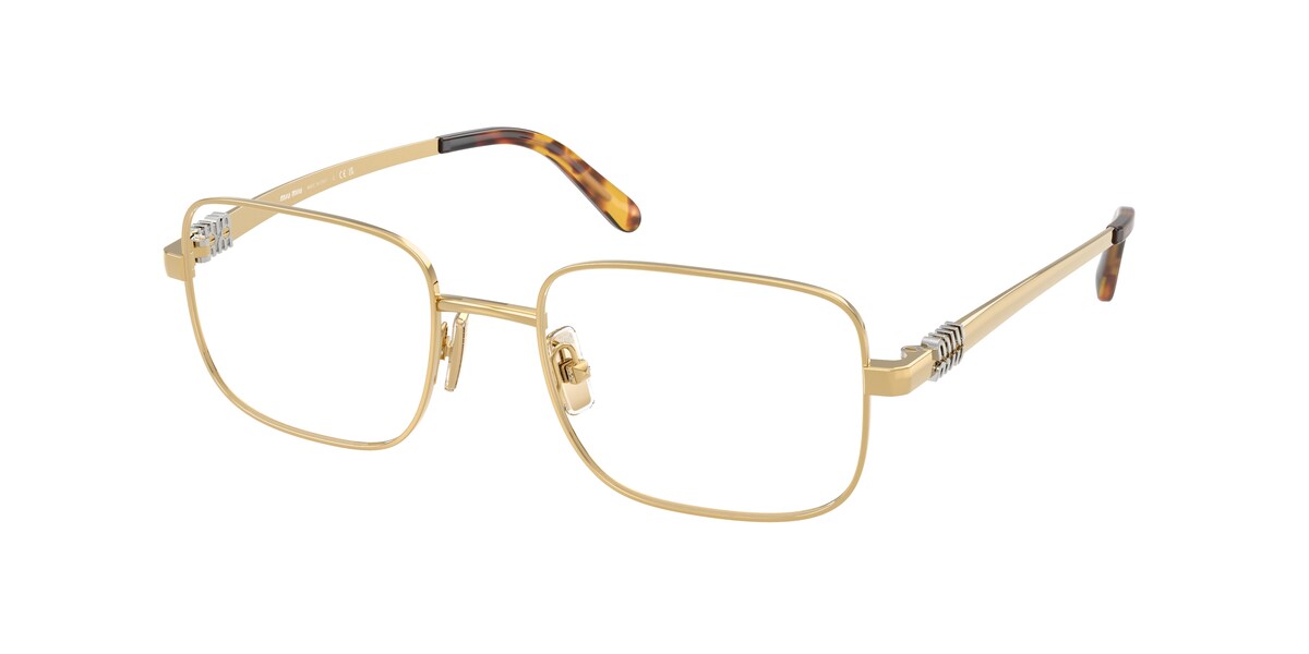 กรอบแว่นสายตา MIU MIU MU51ZV สีทอง (5AK1O1) ที่ร้านแว่น GIFTGREATS