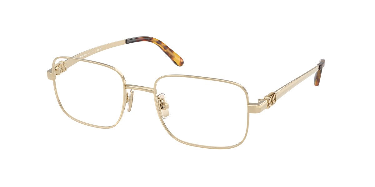 กรอบแว่นสายตา MIU MIU MU51ZV สีสีทองอ่อน (ZVN1O1) ที่ร้านแว่น GIFTGREATS