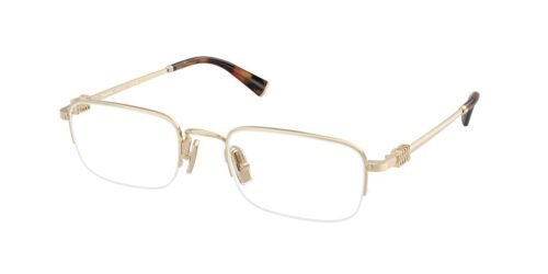 กรอบแว่นสายตา MIU MIU MU52WV สีทอง (ZVN1O1) ที่ร้านแว่น GIFTGREATS