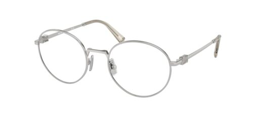 กรอบแว่นสายตา MIU MIU MU52XV สีเงิน (1BC1O1) ที่ร้านแว่น GIFTGREATS