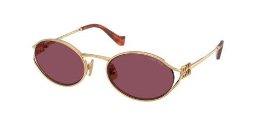 กรอบแว่นสายตา MIU MIU MU52YS สีทอง (5AK20Y) ที่ร้านแว่น GIFTGREATS