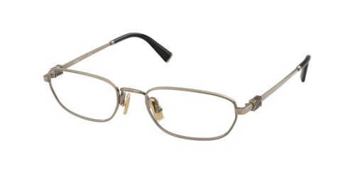 กรอบแว่นสายตา MIU MIU MU52ZV สีทองเก่า (26C1O1) ที่ร้านแว่น GIFTGREATS