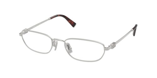 กรอบแว่นสายตา MIU MIU MU52ZV สีเงิน (1BC1O1) ที่ร้านแว่น GIFTGREATS
