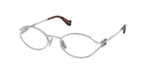 กรอบแว่นสายตา MIU MIU MU53ZV สีเงิน (1BC1O1) ที่ร้านแว่น GIFTGREATS