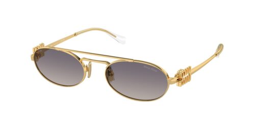 กรอบแว่นสายตา MIU MIU MU54ZS สีทอง (5AK30C) ที่ร้านแว่น GIFTGREATS