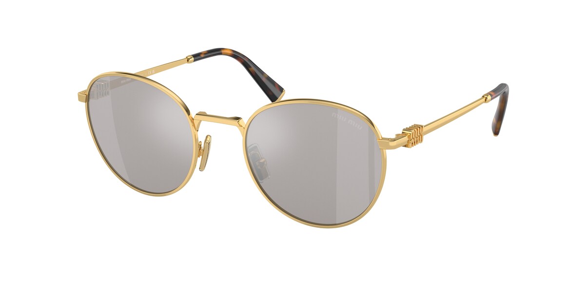 กรอบแว่นสายตา MIU MIU MU55ZS สีทอง (5AK07F) ที่ร้านแว่น GIFTGREATS