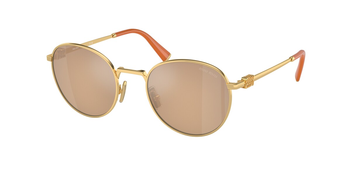 กรอบแว่นสายตา MIU MIU MU55ZS สีทอง (5AK40D) ที่ร้านแว่น GIFTGREATS