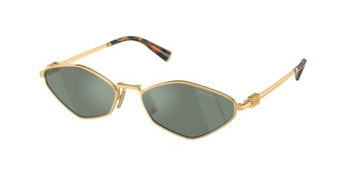กรอบแว่นสายตา MIU MIU MU56ZS สีทอง (5AK04M) ที่ร้านแว่น GIFTGREATS