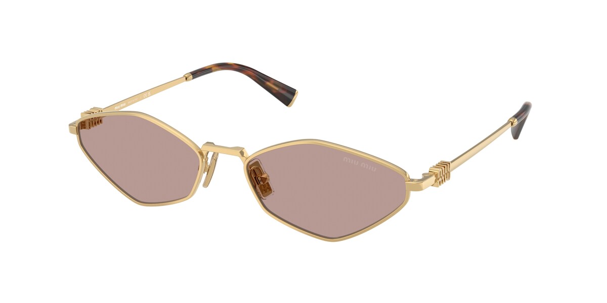 กรอบแว่นสายตา MIU MIU MU56ZS สีทอง (5AK20I) ที่ร้านแว่น GIFTGREATS