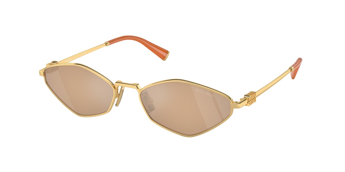 กรอบแว่นสายตา MIU MIU MU56ZS สีทอง (5AK40D) ที่ร้านแว่น GIFTGREATS