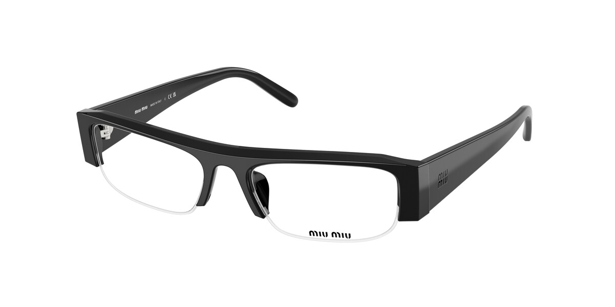 กรอบแว่นสายตา MIU MIU MUB07SF สีดำ (16K08N) ที่ร้านแว่น GIFTGREATS