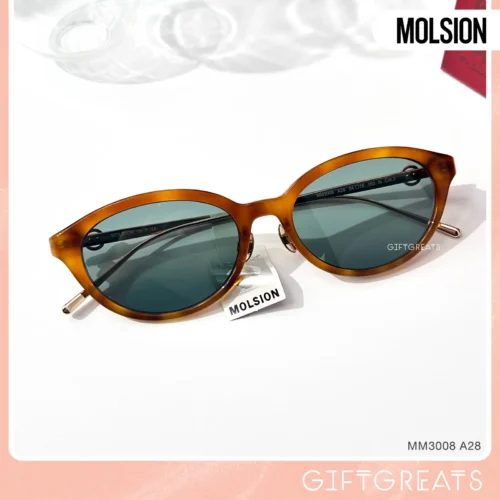 แว่นกันแดด MOLSION MM3008 สี Brown Yellow (A28)