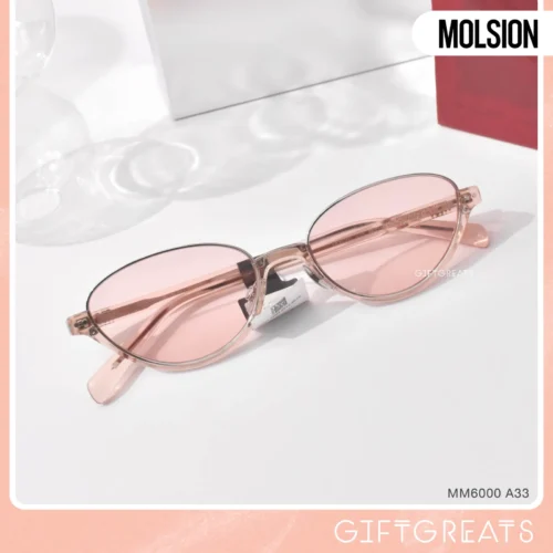 แว่นกันแดด MOLSION MM6000 สี Silver/Grapefruit Pink (A33)