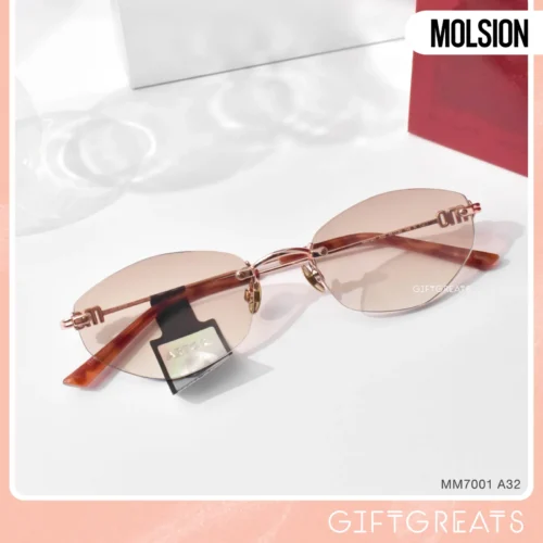 แว่นกันแดด MOLSION MM7001 สี Rose Gold/Tawny (A32)