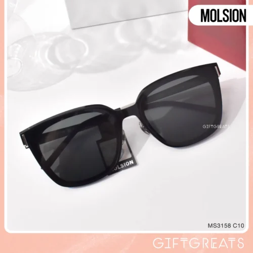 แว่นกันแดด MOLSION MS3158 สี Shiny Black (C10) เลนส์โพลาไรซ์