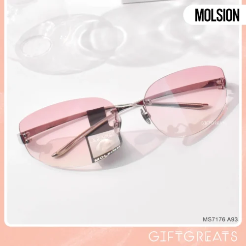 แว่นกันแดด MOLSION MS7176 สี Silver/Pink Gradient Mirror (B93)