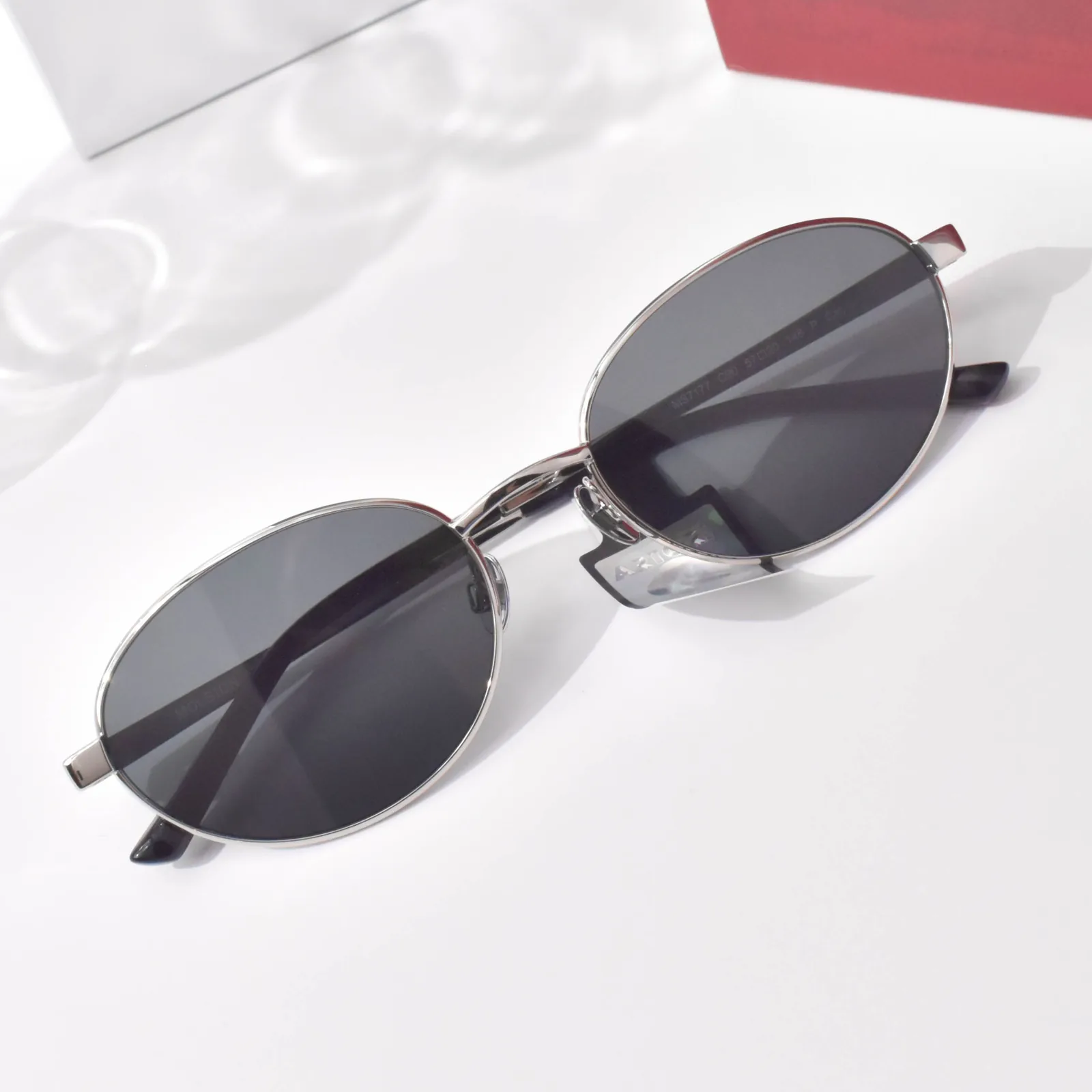 แว่นกันแดด MOLSION MS7177 สี Silver/Grey (C90) เลนส์โพลาไรซ์