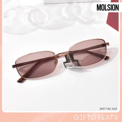 แว่นกันแดด MOLSION MS7182 สี Rose Gold/Warm Brown (A32)